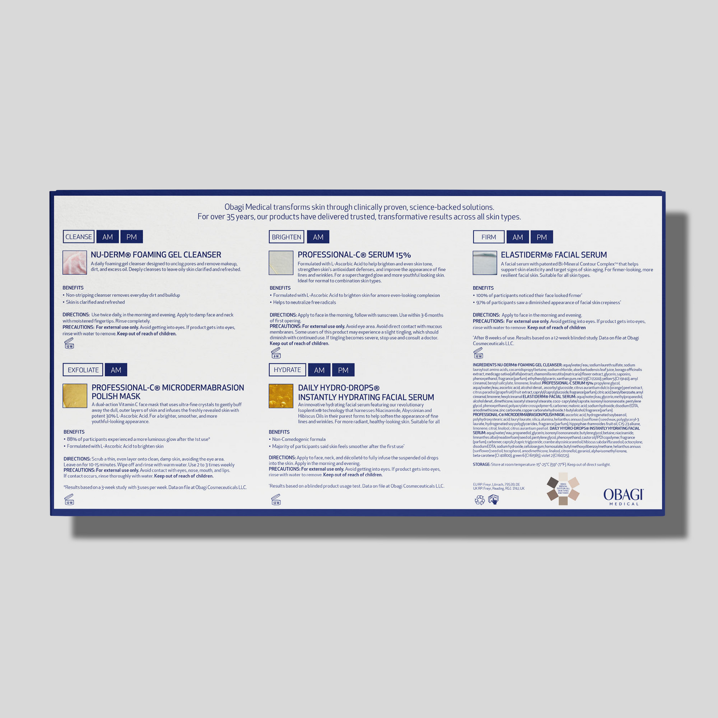 Obagi Bestsellers Trial Kit