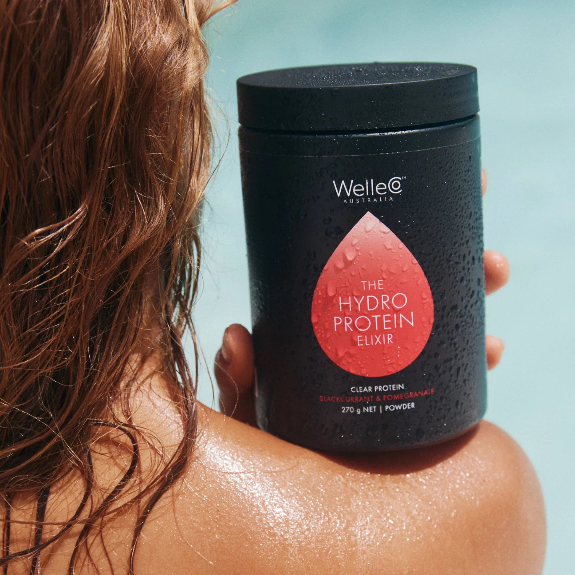 WelleCo HydroProtein Elixir Blackcurrant