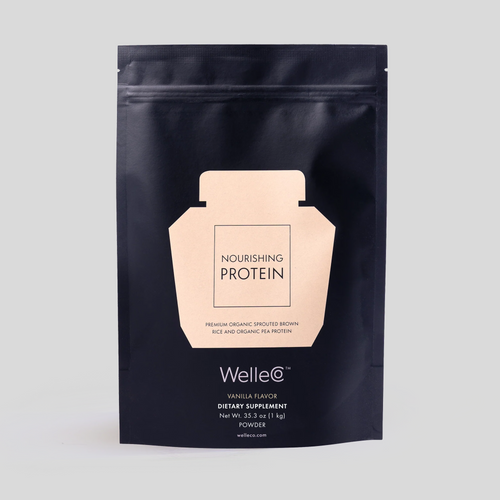 Cargar la imagen 1 en la vista de la galería. WelleCo Nourishing Protein Vanilla 1KG